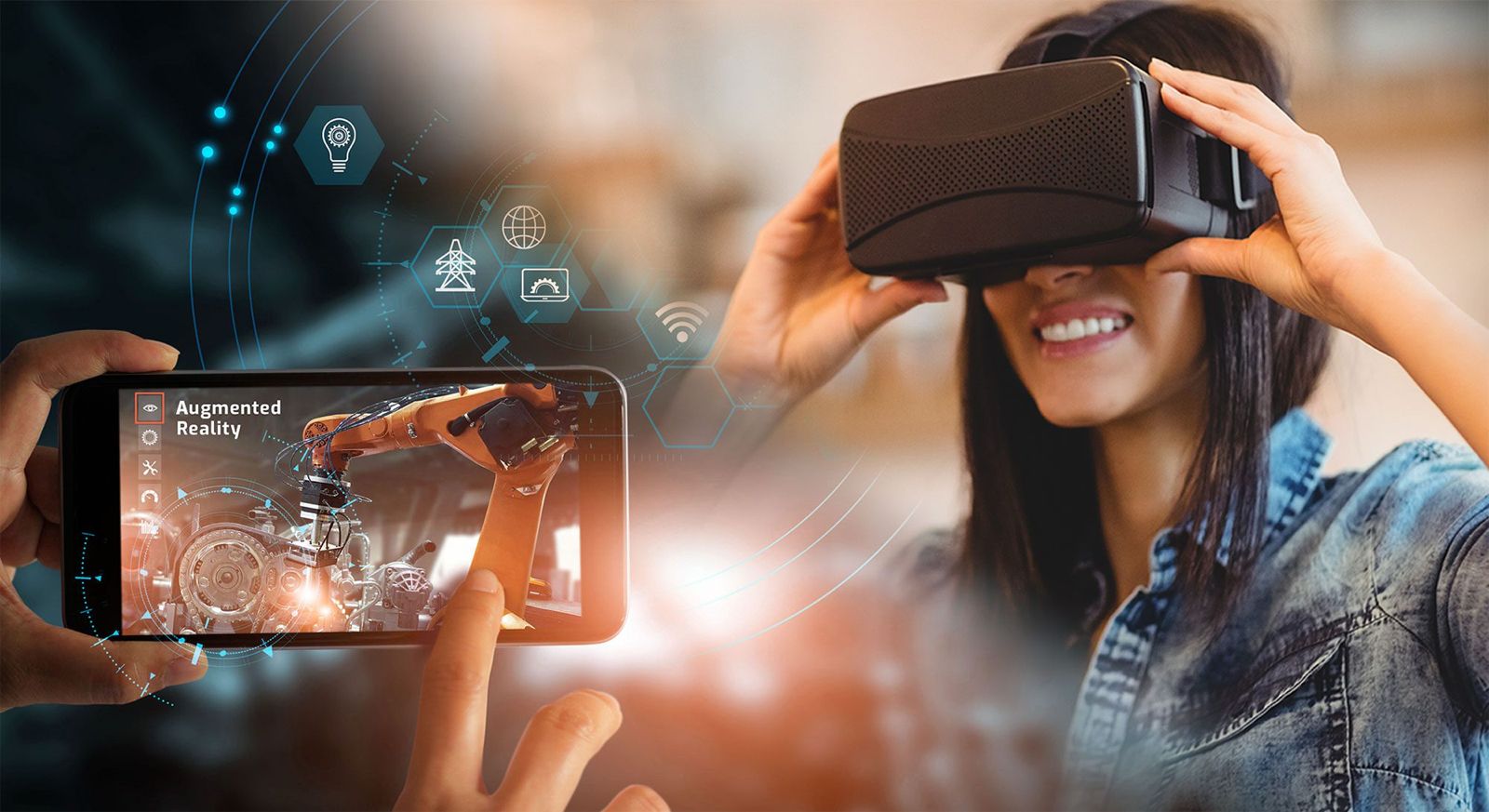 Augmented Reality (AR) and Big Data.