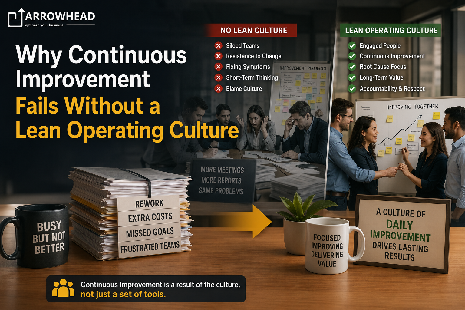Lean operating culture